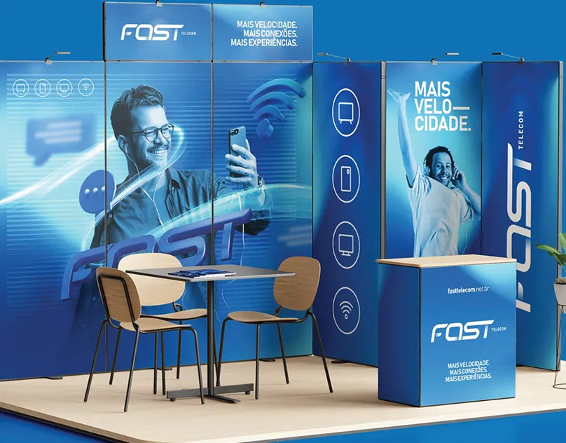 Rebranding da Fast Telecom, provedor de internet